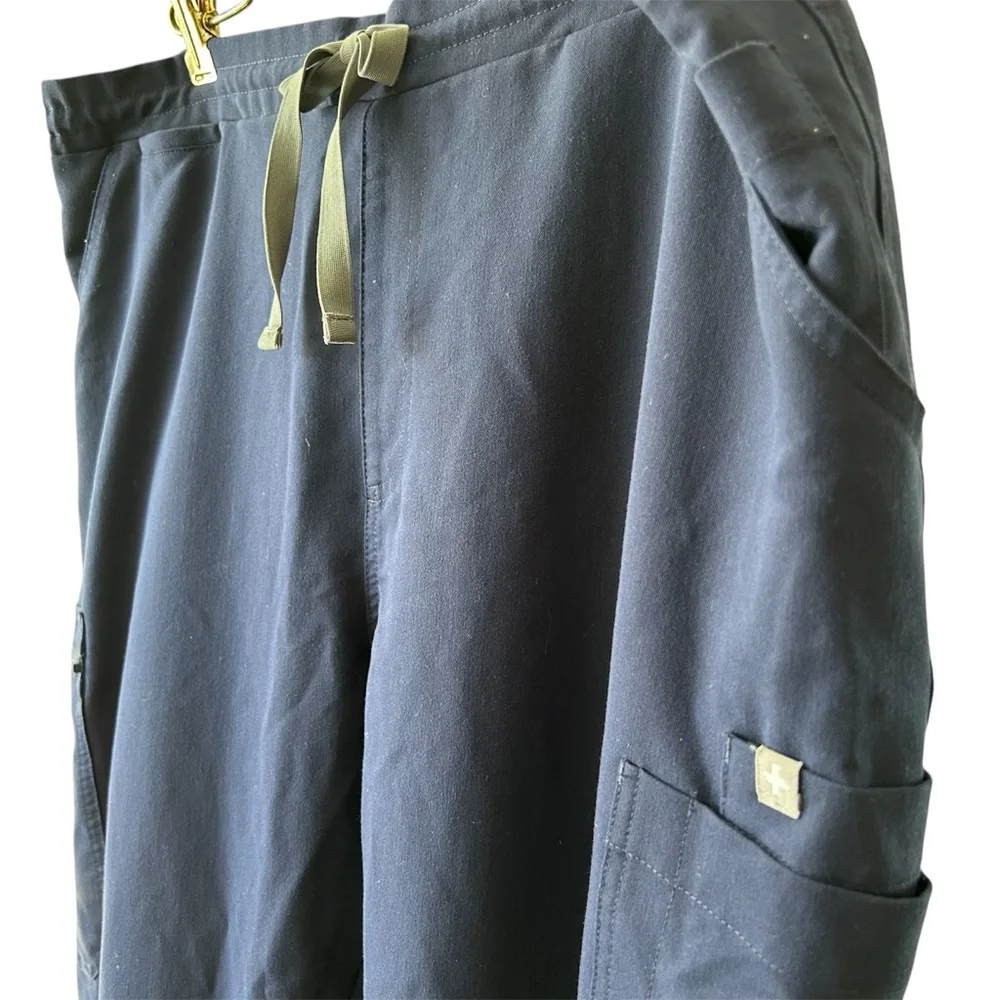 FIGS Technical Collection Men’s Scrub Pants Navy Blue XL Nursing Healthcare
